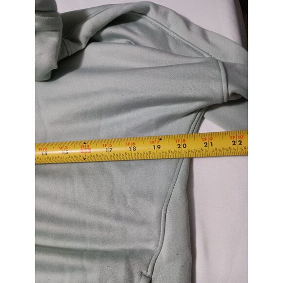 UNDER ARMOUR: Mint Green Cowl-Neck Pullover with Camouflage Logo -Women's Size M - Picture 5 of 5